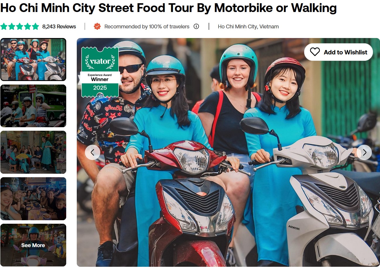 A Vietnamese Street Food Lover’s Evening by Scooter – An Unforgettable Culinary Adventure